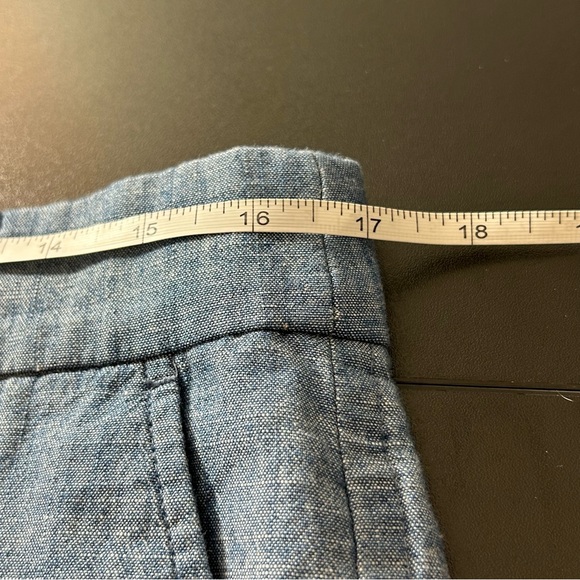 J.Crew Shorts Women's Chambray Blue Size 8 Summer - Picture 5 of 7